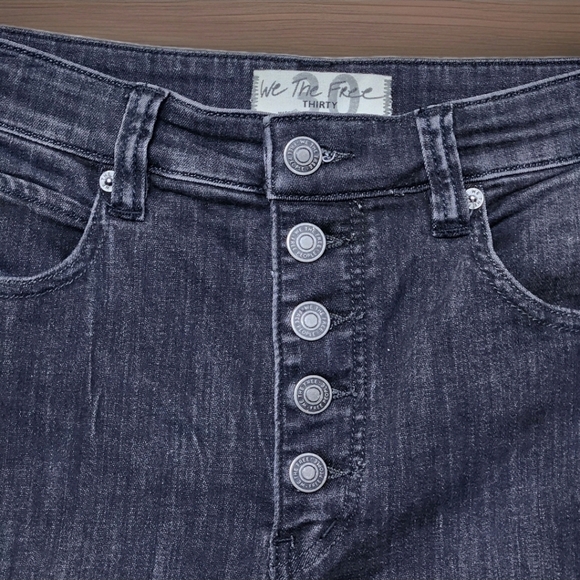 Free People We The Free Irreplaceable Flare Jeans 30 NWOT High Rise Bell - Picture 8 of 16